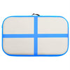 Täytettävä voimistelumatto pumpulla 60x100x10 cm PVC sininen