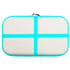 Täytettävä voimistelumatto pumpulla 60x100x10 cm PVC vihreä
