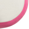 Täytettävä voimistelumatto pumpulla 60x100x15 cm PVC pinkki