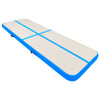 Täytettävä voimistelumatto pumpulla 400x100x15 cm PVC sininen