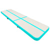 Täytettävä voimistelumatto pumpulla 600x100x15 cm PVC vihreä