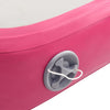 Täytettävä voimistelumatto pumpulla 800x100x15 cm PVC pinkki