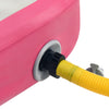 Täytettävä voimistelumatto pumpulla 800x100x15 cm PVC pinkki