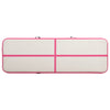 Täytettävä voimistelumatto pumpulla 300x100x20 cm PVC pinkki