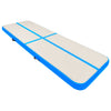 Täytettävä voimistelumatto pumpulla 400x100x20 cm PVC sininen