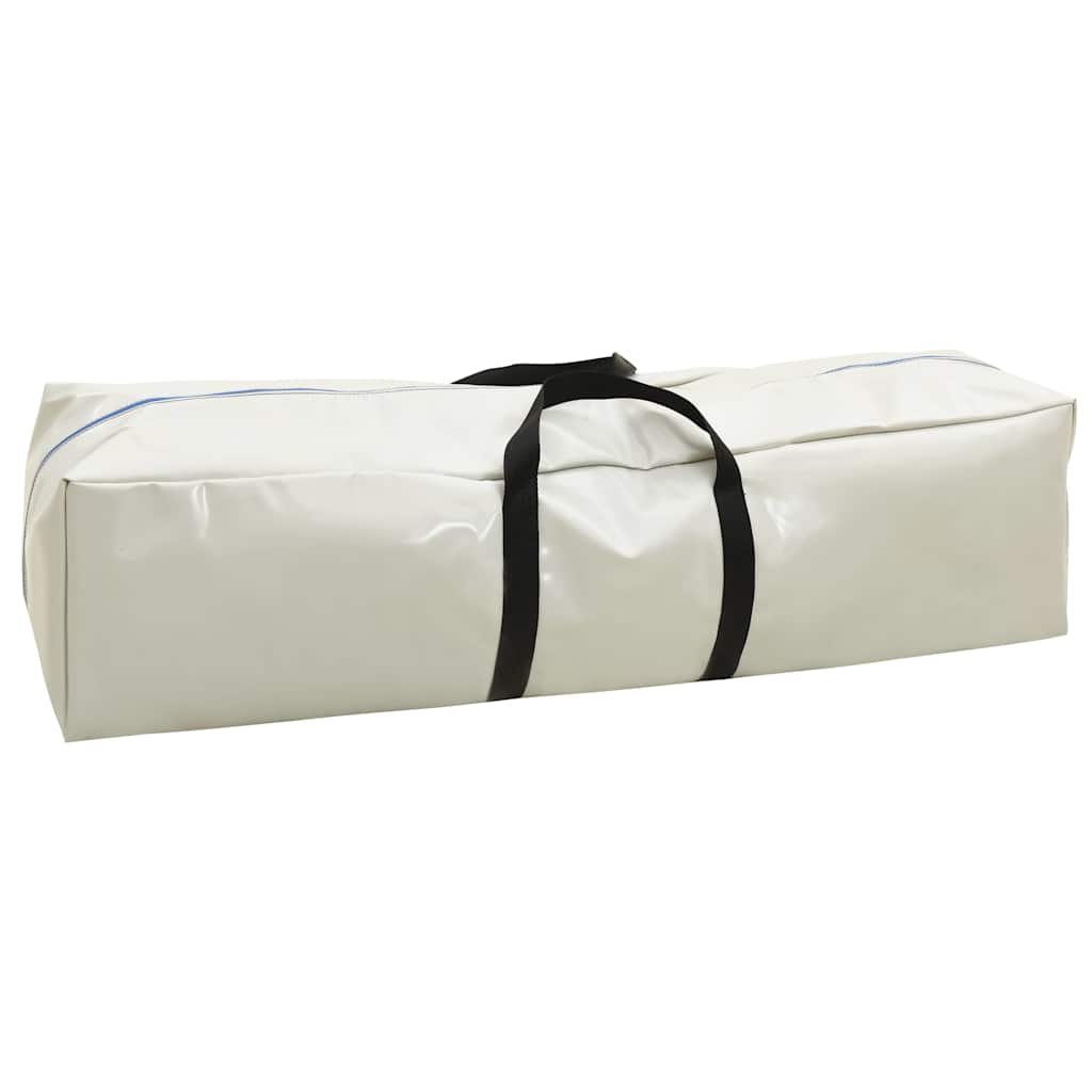 Täytettävä voimistelumatto pumpulla 500x100x20 cm PVC vihreä