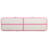 Täytettävä voimistelumatto pumpulla 600x100x20 cm PVC pinkki