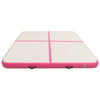 Täytettävä voimistelumatto pumpulla 200x200x10 cm PVC pinkki