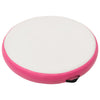 Täytettävä voimistelumatto pumpulla 100x100x10 cm PVC pinkki