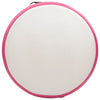 Täytettävä voimistelumatto pumpulla 100x100x10 cm PVC pinkki