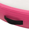 Täytettävä voimistelumatto pumpulla 100x100x10 cm PVC pinkki