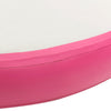 Täytettävä voimistelumatto pumpulla 100x100x15 cm PVC pinkki