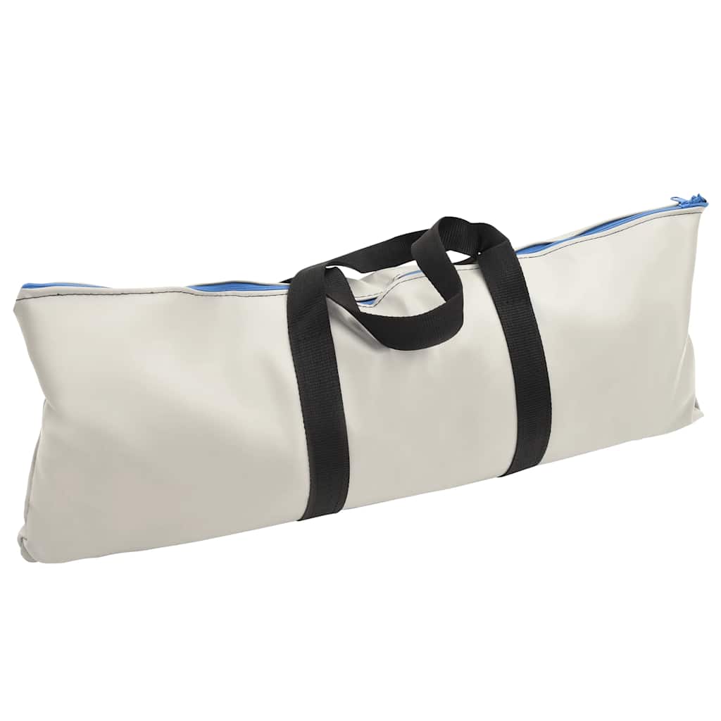 Täytettävä voimistelumatto pumpulla 100x100x20 cm PVC sininen