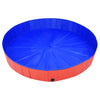Kokoontaitettava koiran uima-allas punainen 200x30 cm PVC