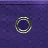 Säilytyslaatikot kansilla 4 kpl 28x28x28 cm purppura