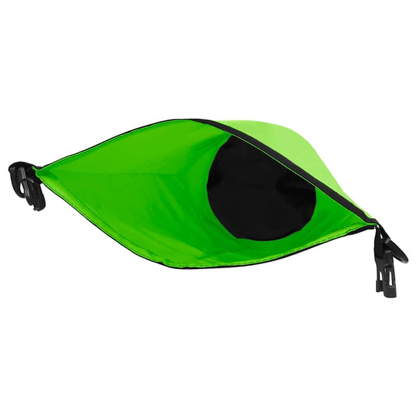 Kuivapussi vihreä 10 l PVC