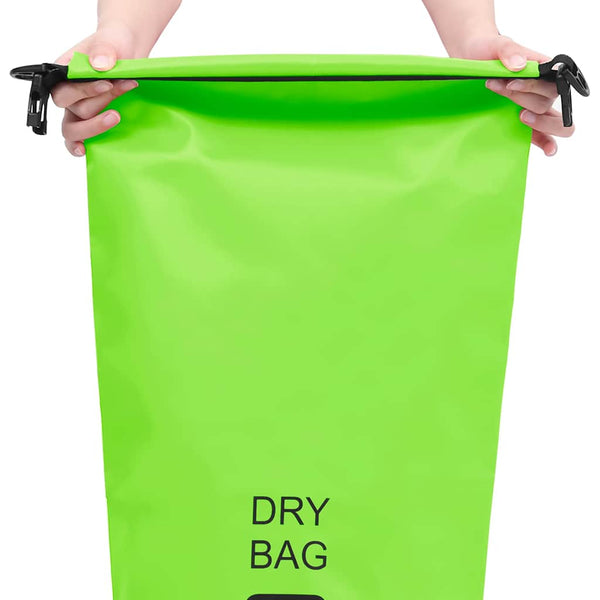 Kuivapussi vihreä 20 l PVC