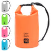 Kuivapussi oranssi 10 l PVC