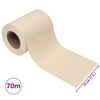 Tietosuojalista PVC 70x0,19 m Kermanvärinen