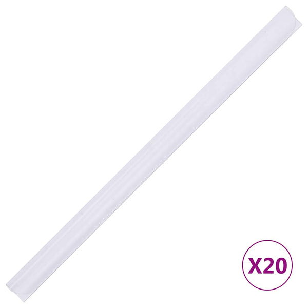 Tietosuojalista PVC 35x0,19 m Ruskea