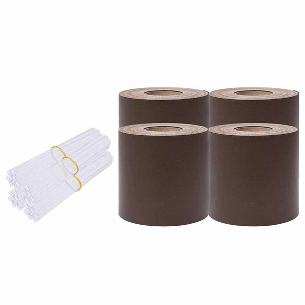 Tietosuojalistat PVC 140x0,19 m Ruskea