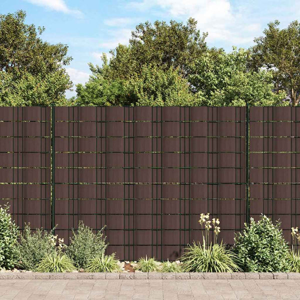 Tietosuojalistat PVC 140x0,19 m Ruskea