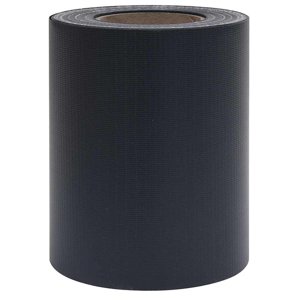 Tietosuojalistat PVC 140x0,19 m matta tummanharmaa