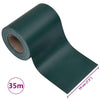 Tietosuojalistat PVC 140x0,19 m mattavihreä