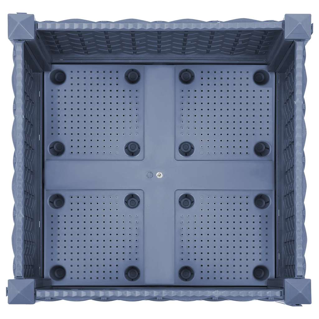 Korkea kukkalaatikko Abelardo 40x40x23cm (polypropeeni)
