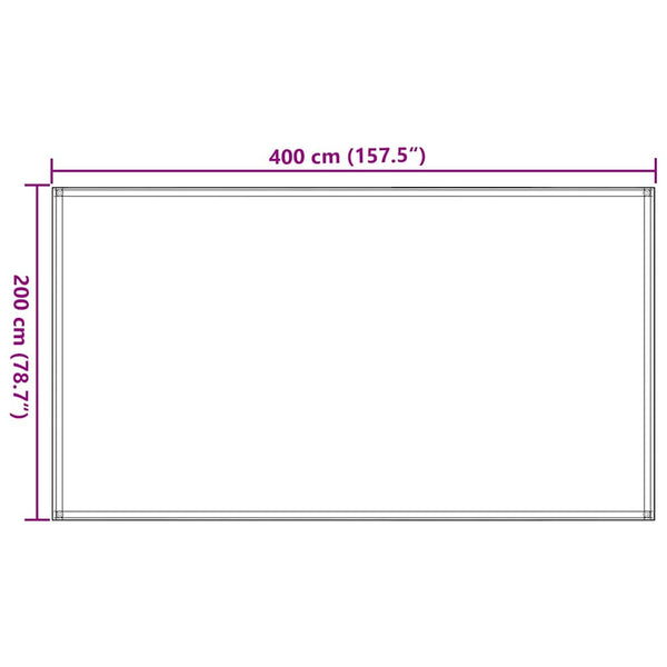 Telttamatto 200x400 cm beige