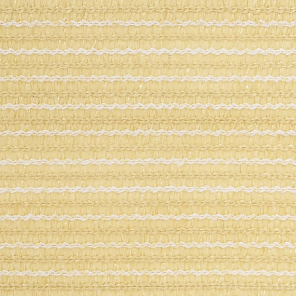 Parvekkeen suoja beige 75x400 cm HDPE