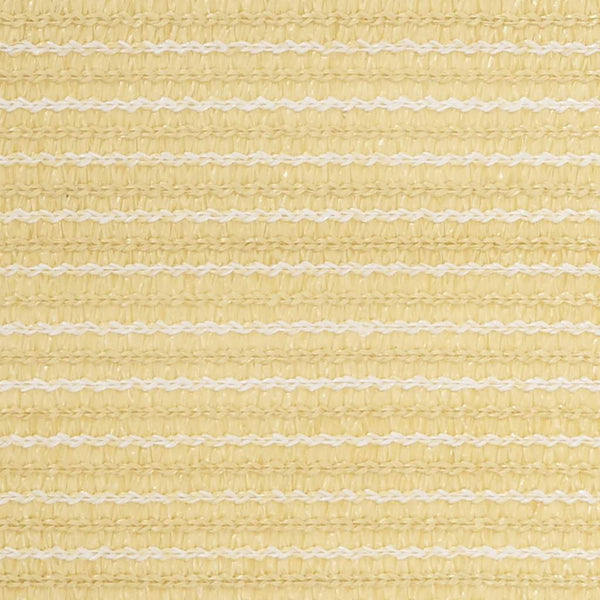 Parvekkeen suoja beige 75x500 cm HDPE