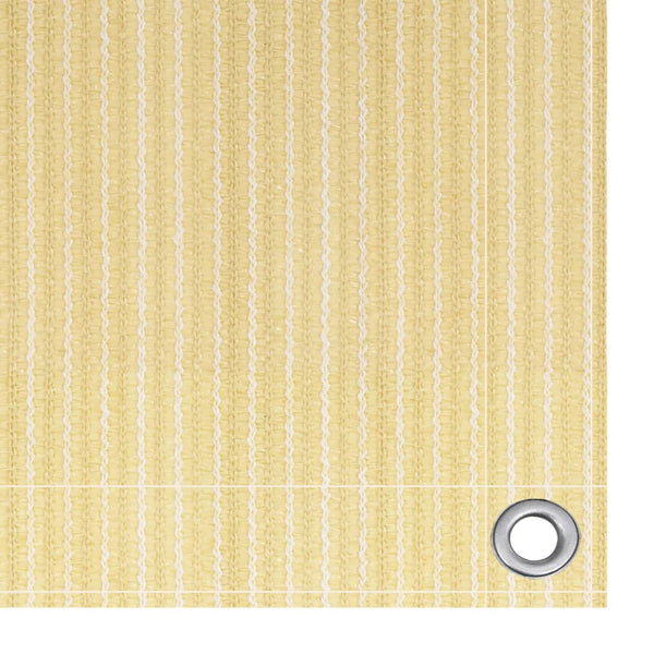 Parvekkeen suoja beige 90x300 cm HDPE