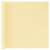 Parvekkeen suoja beige 90x400 cm HDPE