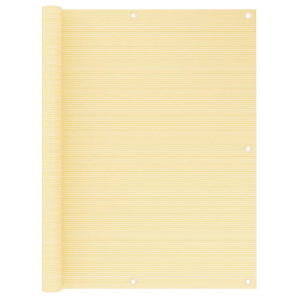 Parvekkeen suoja beige 120x300 cm HDPE