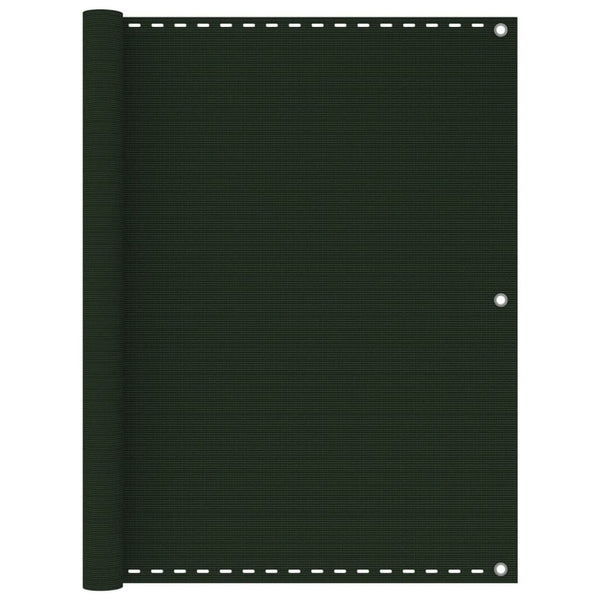 Parvekkeen suoja tummanvihreä 120x400 cm HDPE