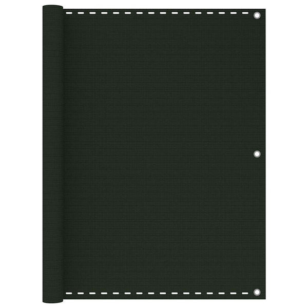 Parvekkeen suoja tummanvihreä 120x500 cm HDPE