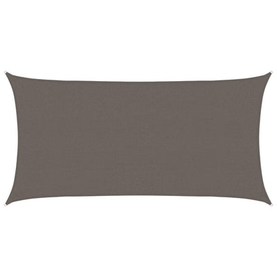 Aurinkopurje 160 g/m² antrasiitti 2,5x5 m HDPE