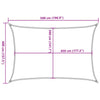 Aurinkopurje 160 g/m² beige 4x5 m HDPE