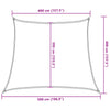 Aurinkopurje 160 g/m² kerma 4/5x4 m HDPE
