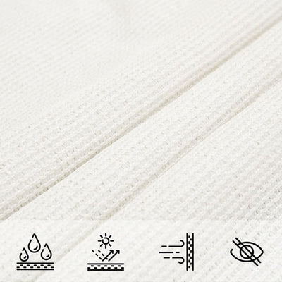 Aurinkopurje 160 g/m² valkoinen 3x3 m HDPE