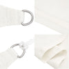 Aurinkopurje 160 g/m² valkoinen 2,5x3,5 m HDPE