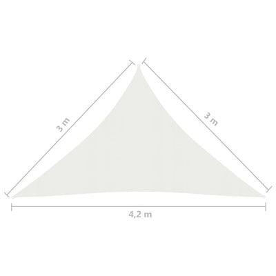 Aurinkopurje 160 g/m² valkoinen 3x3x4,2 m HDPE