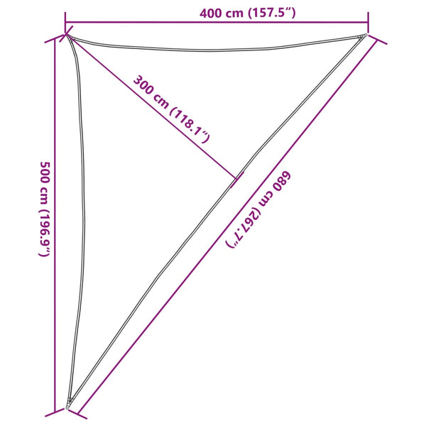 Aurinkopurje 160 g/m² valkoinen 4x5x6,8 m HDPE