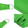 Aurinkopurje 160 g/m² vaaleanvihreä 2,5x2,5x3,5 m HDPE