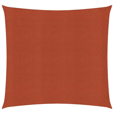 Aurinkopurje 160 g/m² terrakotta 2,5x2,5 m HDPE