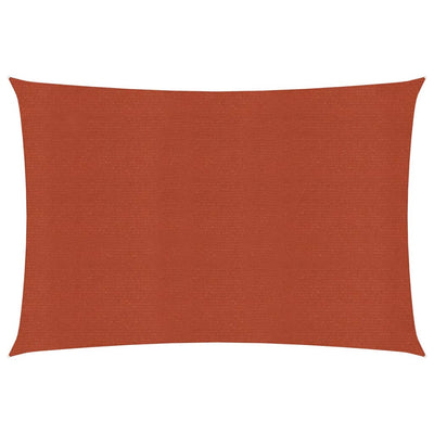 Aurinkopurje 160 g/m² terrakotta 2,5x4,5 m HDPE