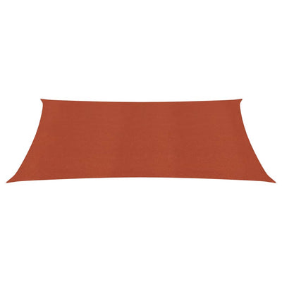 Aurinkopurje 160 g/m² terrakotta 3x5 m HDPE