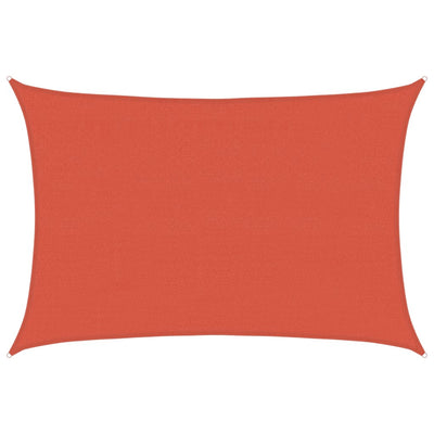 Aurinkopurje 160 g/m² terrakotta 4x6 m HDPE