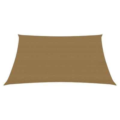 Aurinkopurje 160 g/m² harmaanruskea 2,5x2,5 m HDPE